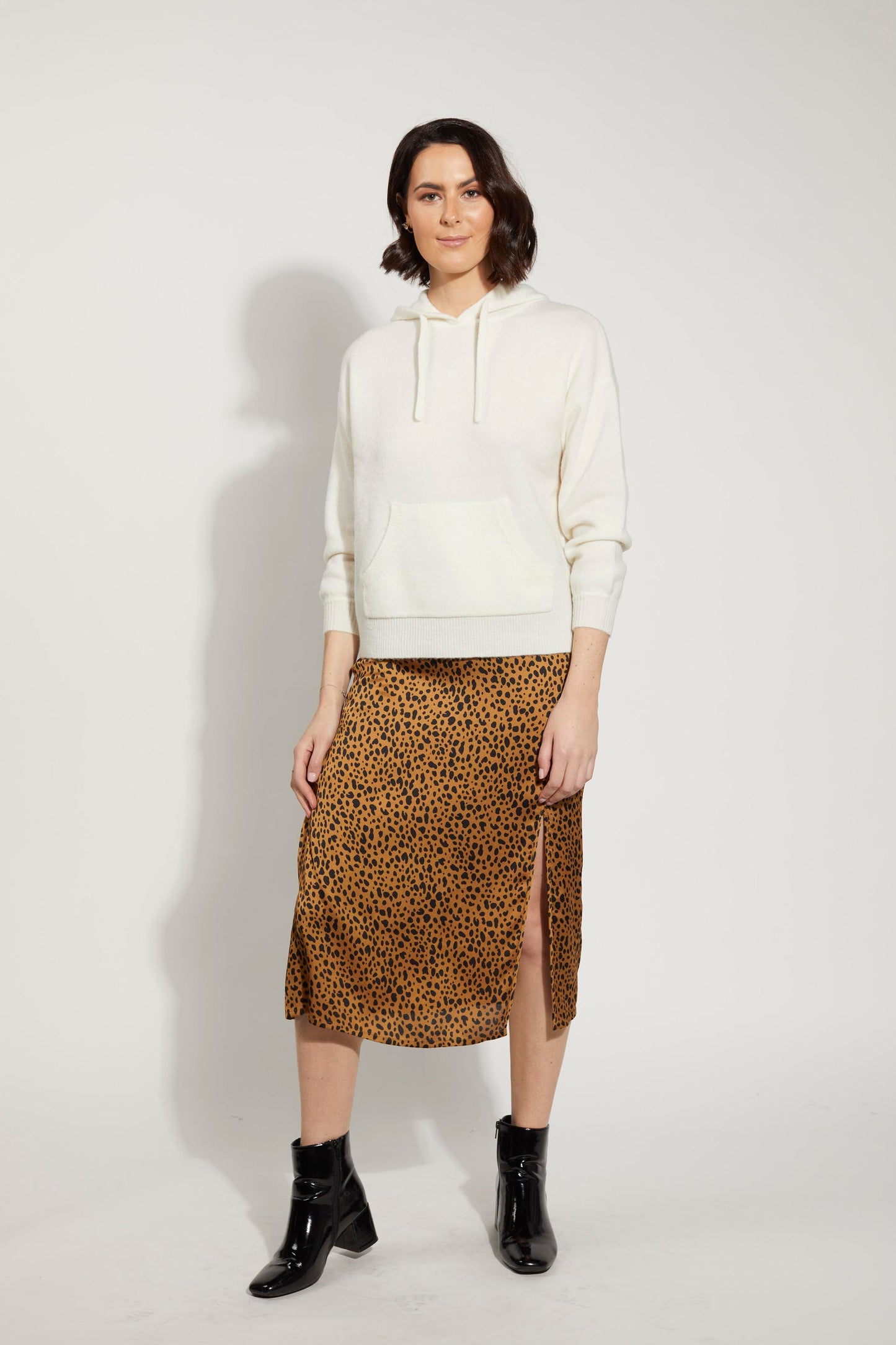 6050 - Splits Skirt - Cheetah Print