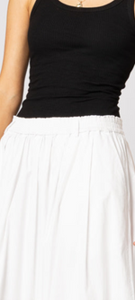 6052 - Direction Skirt - White