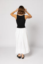 6052 - Direction Skirt - White