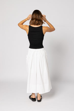 6052 - Direction Skirt - White