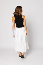 6052 - Direction Skirt - White