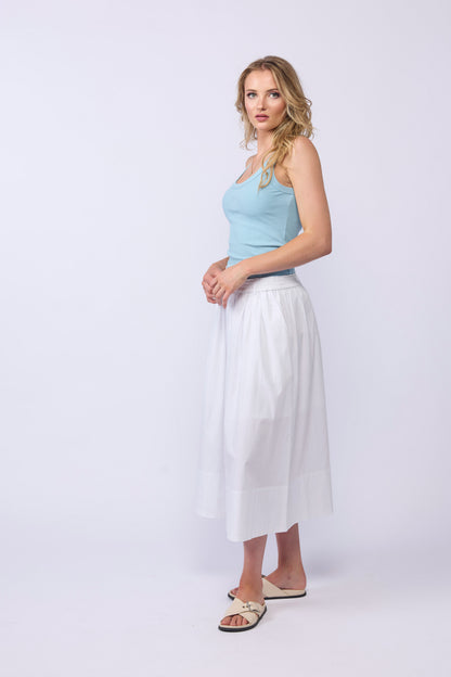 DIRECTION SKIRT - WHITE