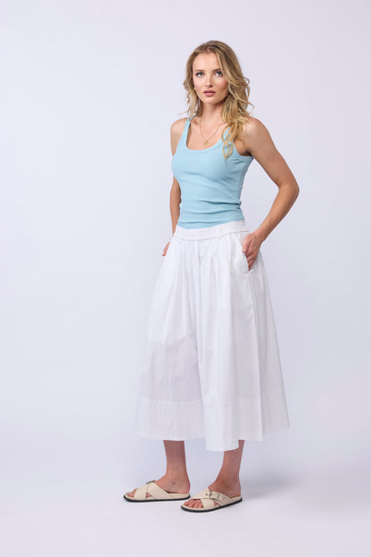 DIRECTION SKIRT - WHITE