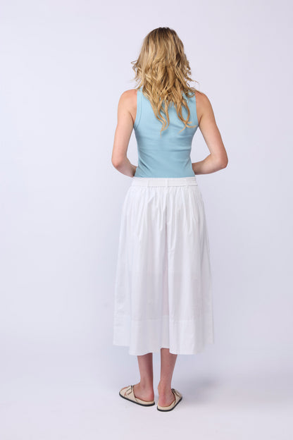 DIRECTION SKIRT - WHITE