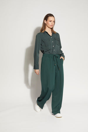 LOUGHLIN - 8000L - Boss Shirt - Evergreen Stripe