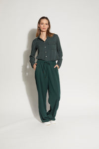 LOUGHLIN - 8000L - Boss Shirt - Evergreen Stripe