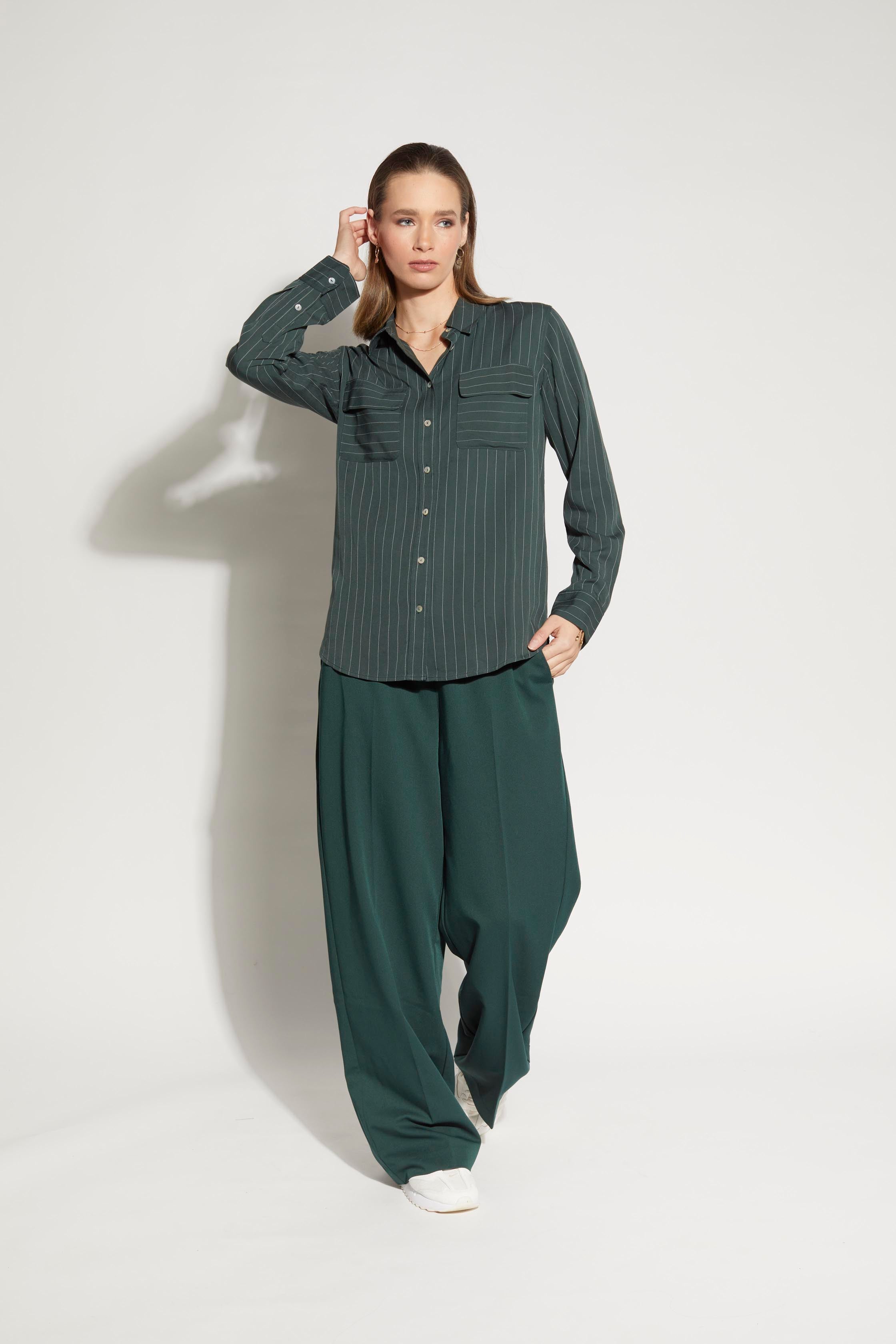 LOUGHLIN - 4046L - River Pant - Evergreen