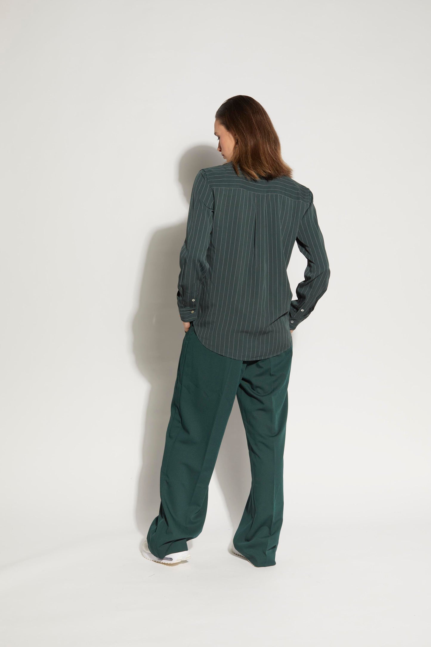 LOUGHLIN - 8000L - Boss Shirt - Evergreen Stripe