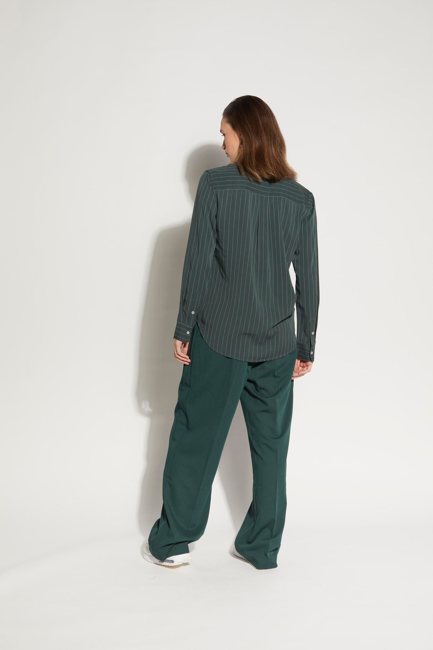 LOUGHLIN - 8000L - Boss Shirt - Evergreen Stripe