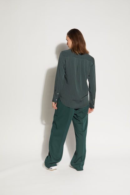 LOUGHLIN - 8000L - Boss Shirt - Evergreen Stripe