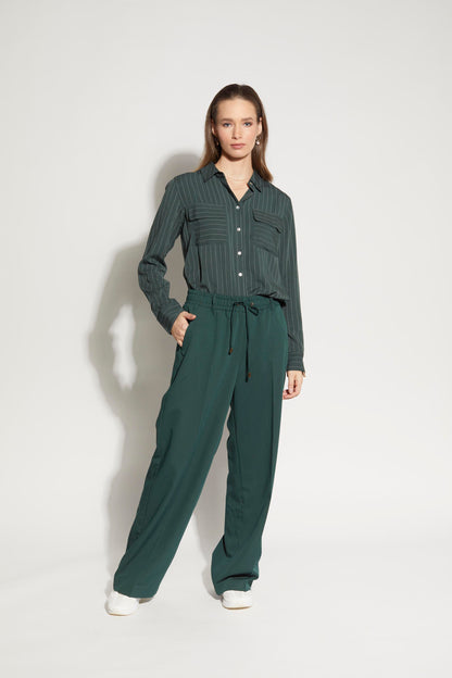 LOUGHLIN - 8000L - Boss Shirt - Evergreen Stripe