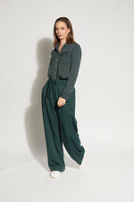 LOUGHLIN - 8000L - Boss Shirt - Evergreen Stripe