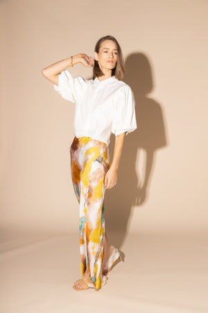 LOUGHLIN- 6047L - Silken Skirt - Water Colour