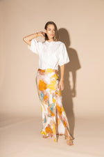 LOUGHLIN- 6047L - Silken Skirt - Water Colour