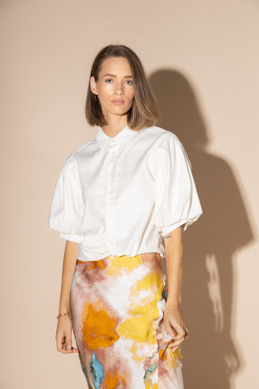 8019L - Groove Shirt - Ivory