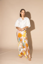 LOUGHLIN- 6047L - Silken Skirt - Water Colour