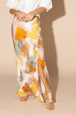 LOUGHLIN- 6047L - Silken Skirt - Water Colour