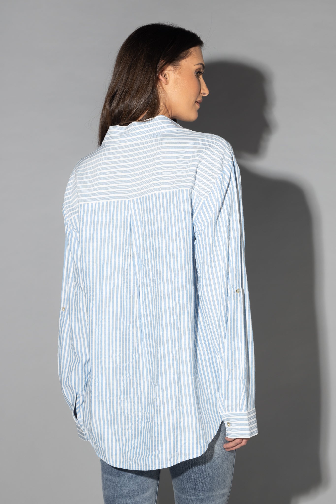 8020 - Hugo Shirt - Blue Stripe