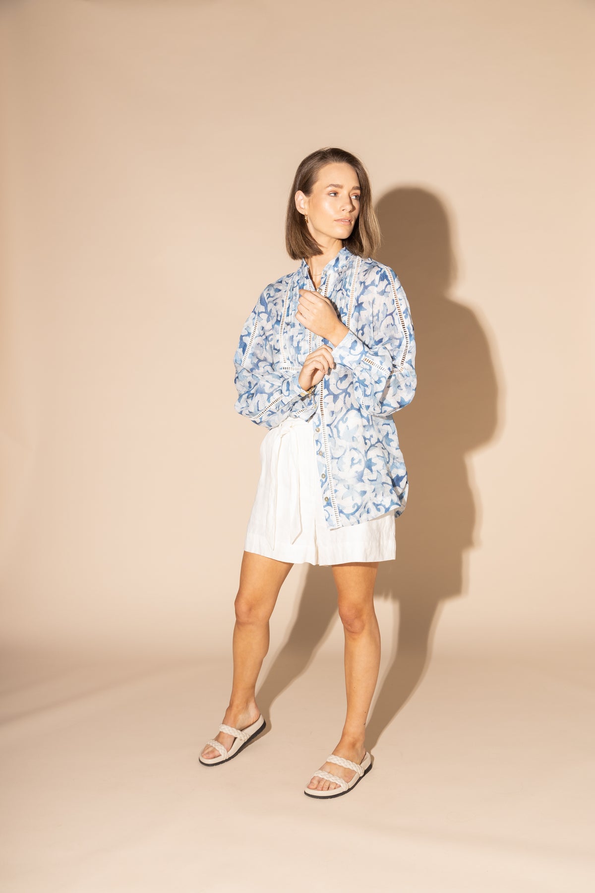 LOUGHLIN - 8023L - Reign Shirt - Blue Water