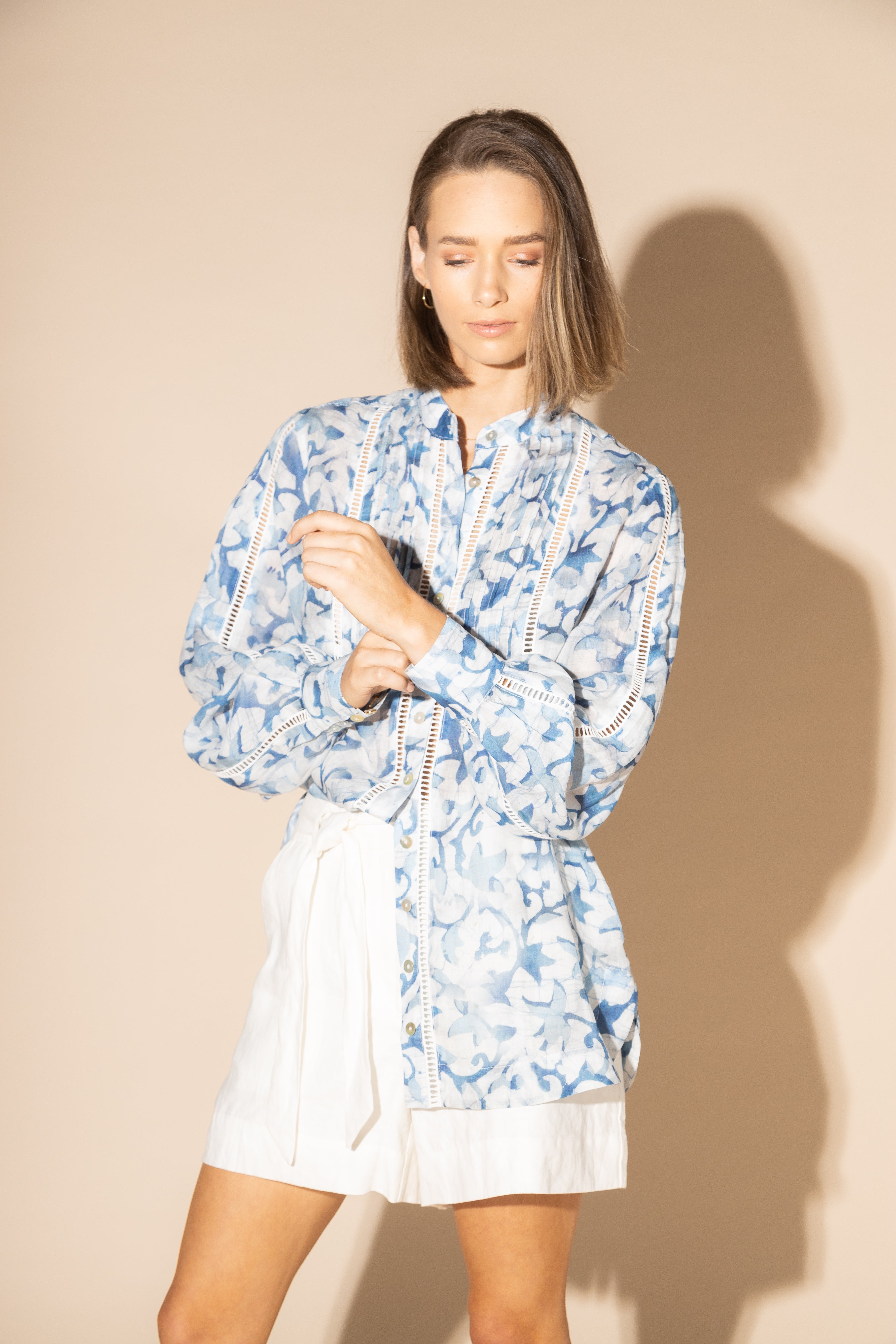 LOUGHLIN - 8023L - Reign Shirt - Blue Water