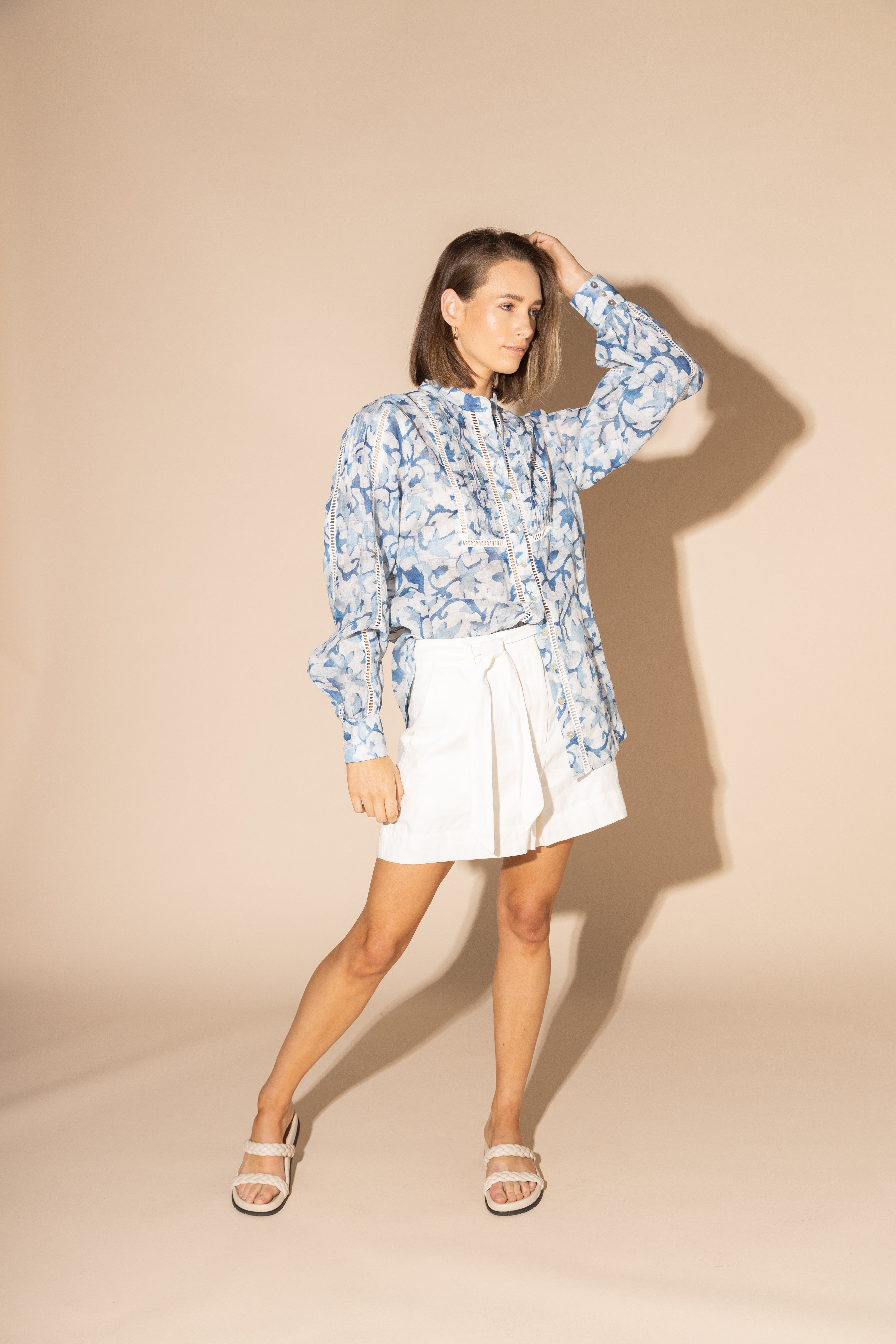 LOUGHLIN - 8023L - Reign Shirt - Blue Water