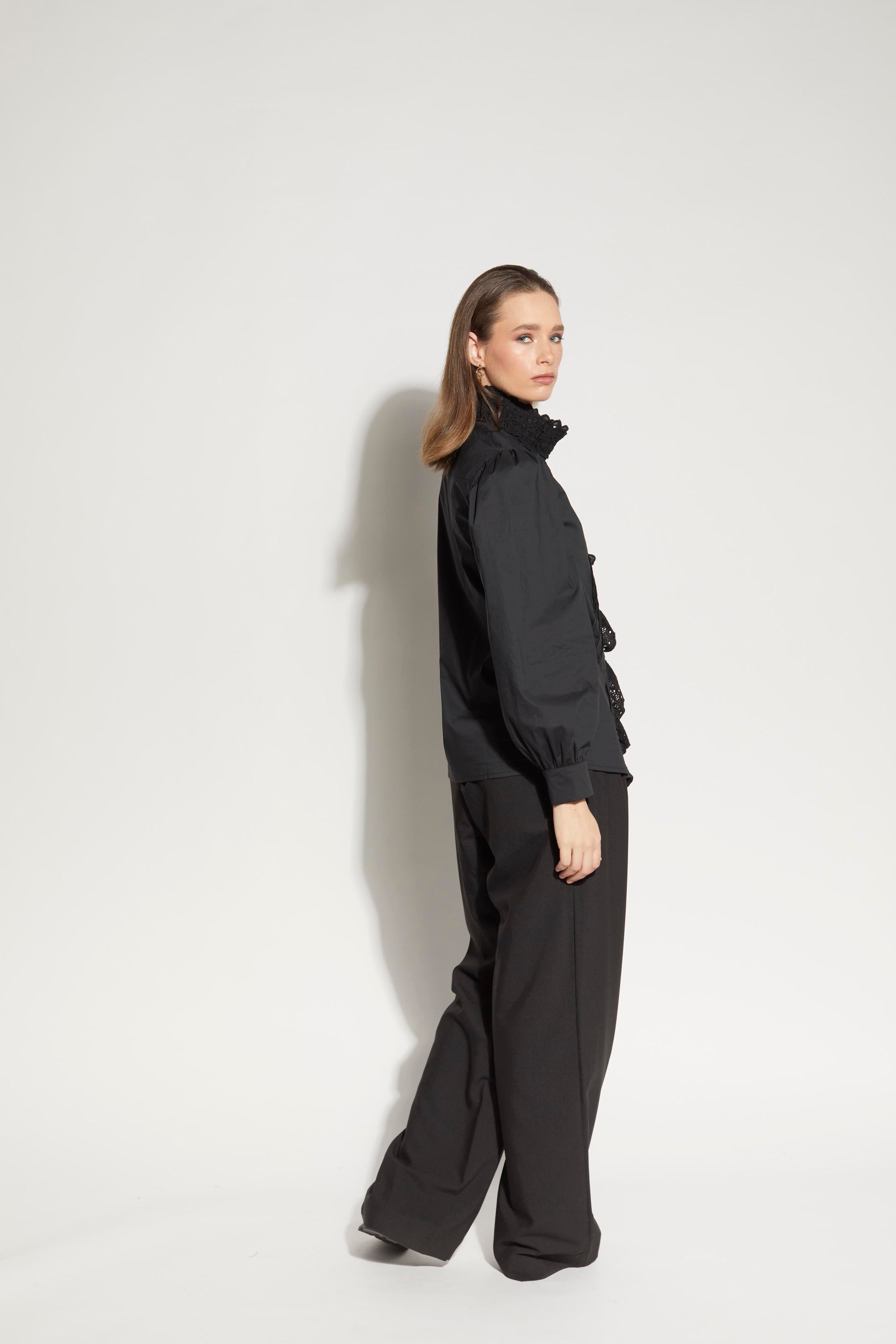 LOUGHLIN - 8026L - Rue Shirt - Black