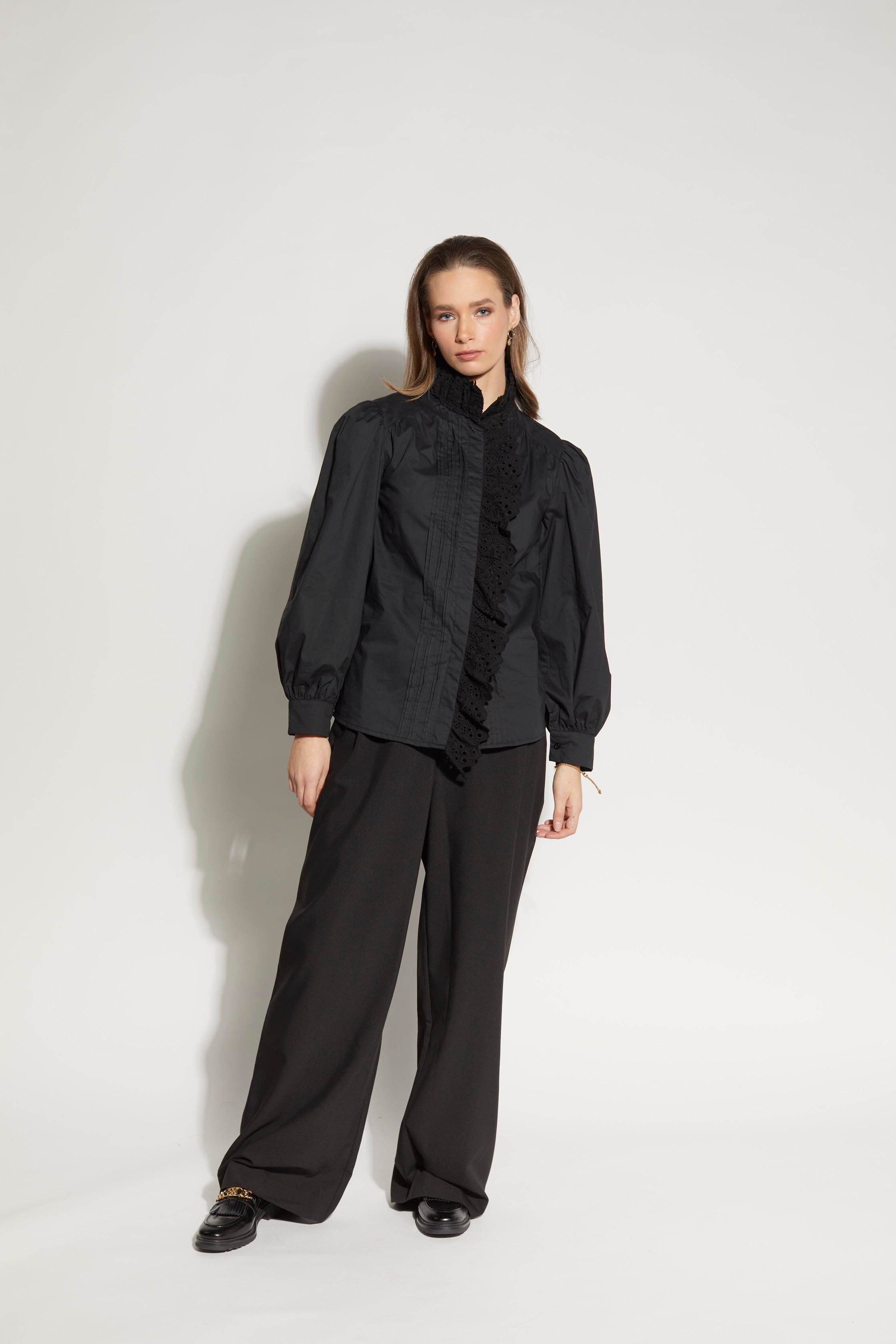 LOUGHLIN - 8026L - Rue Shirt - Black