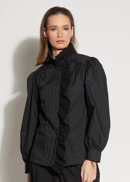 LOUGHLIN - 8026L - Rue Shirt - Black