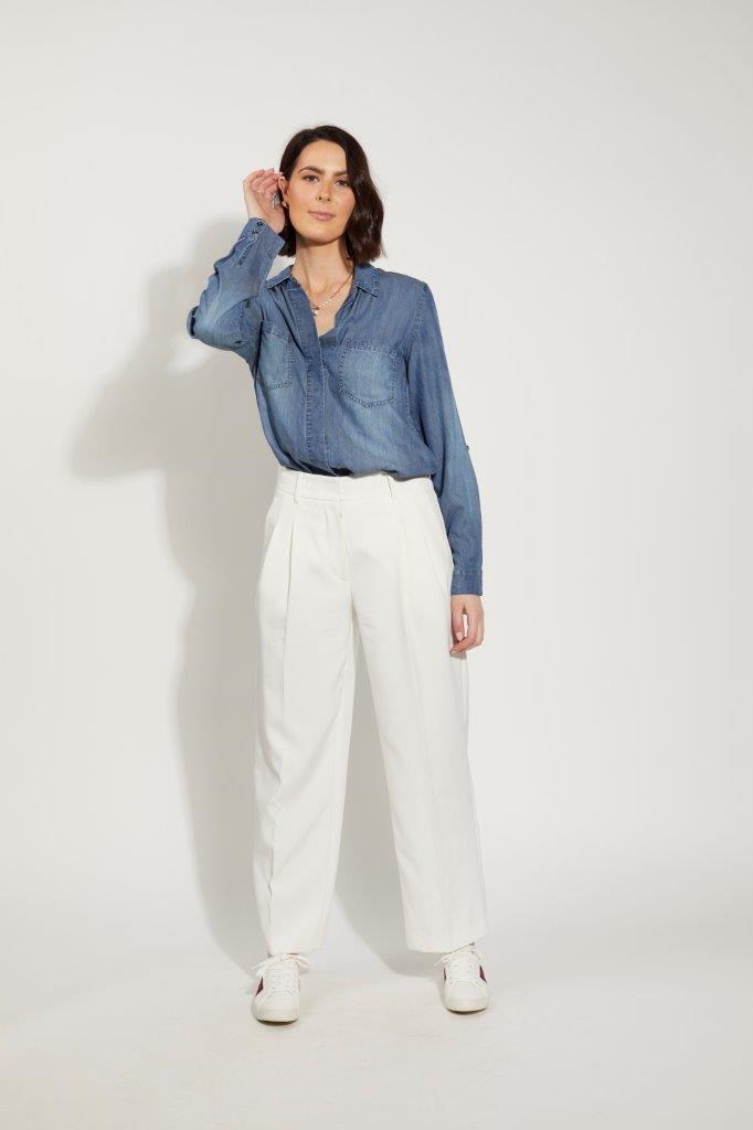 4039 - Sassy Pant - Ivory
