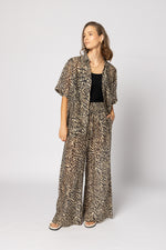 8038 - Piza Shirt - Zebra Print