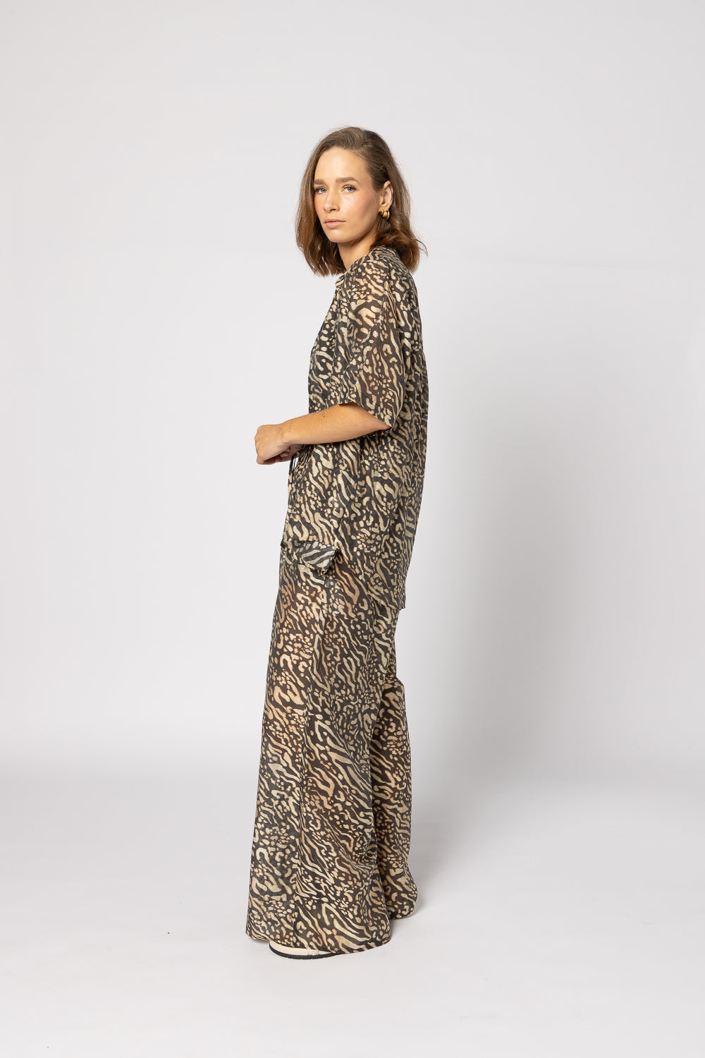 4062 - Pilazzo Pant - Zebra Print