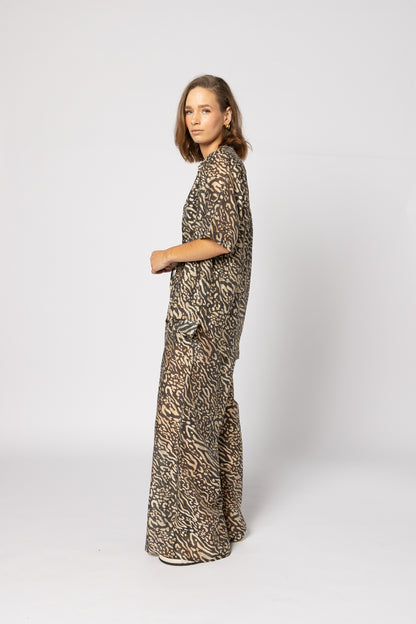 4062 - Pilazzo Pant - Zebra Print