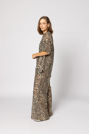 4062 - Pilazzo Pant - Zebra Print