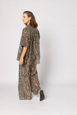 8038 - Piza Shirt - Zebra Print