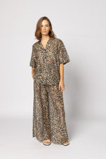 8038 - Piza Shirt - Zebra Print