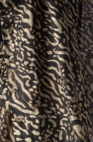 8038 - Piza Shirt - Zebra Print