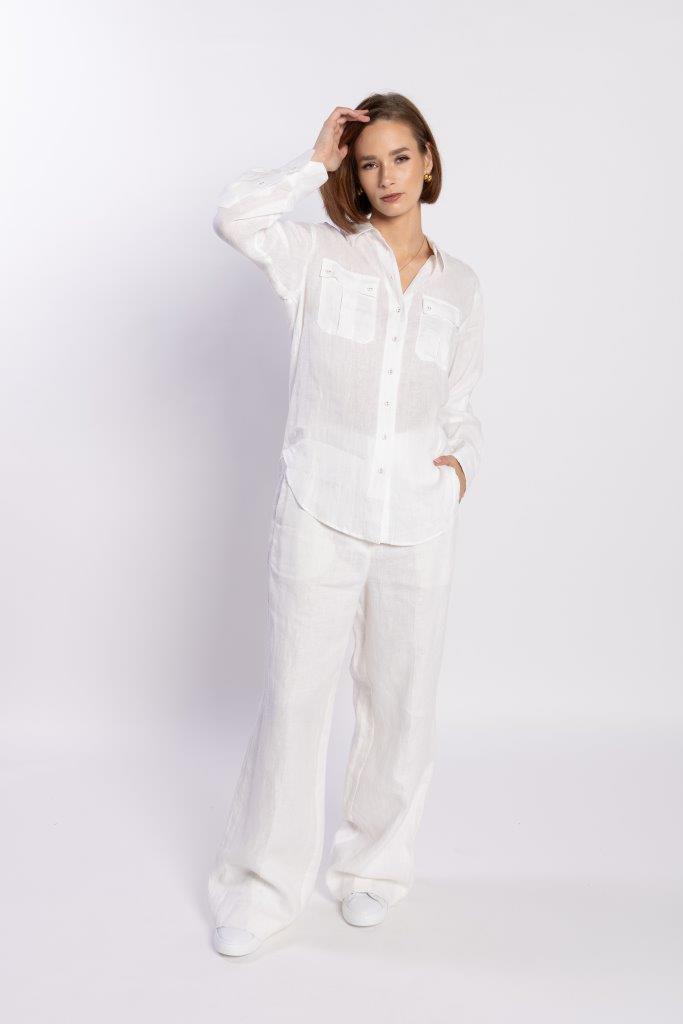 LOUGHLIN - 8041L - Doubles Shirt - White