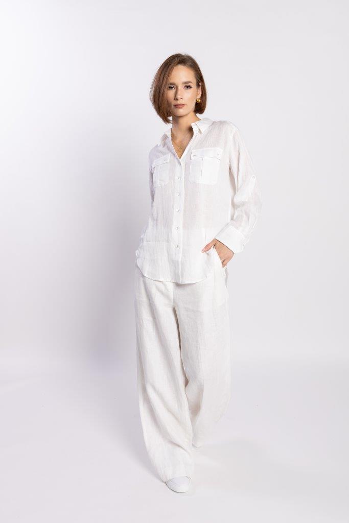 LOUGHLIN - 8041L - Doubles Shirt - White