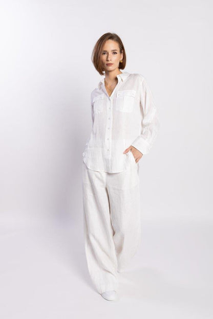 LOUGHLIN - 8041L - Doubles Shirt - White