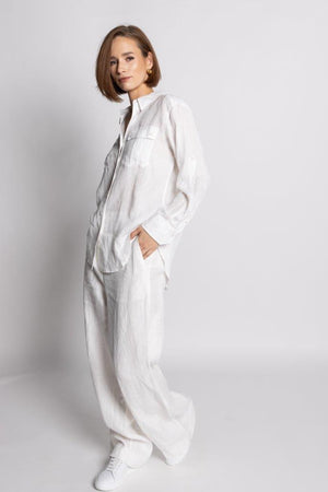 LOUGHLIN - 8041L - Doubles Shirt - White