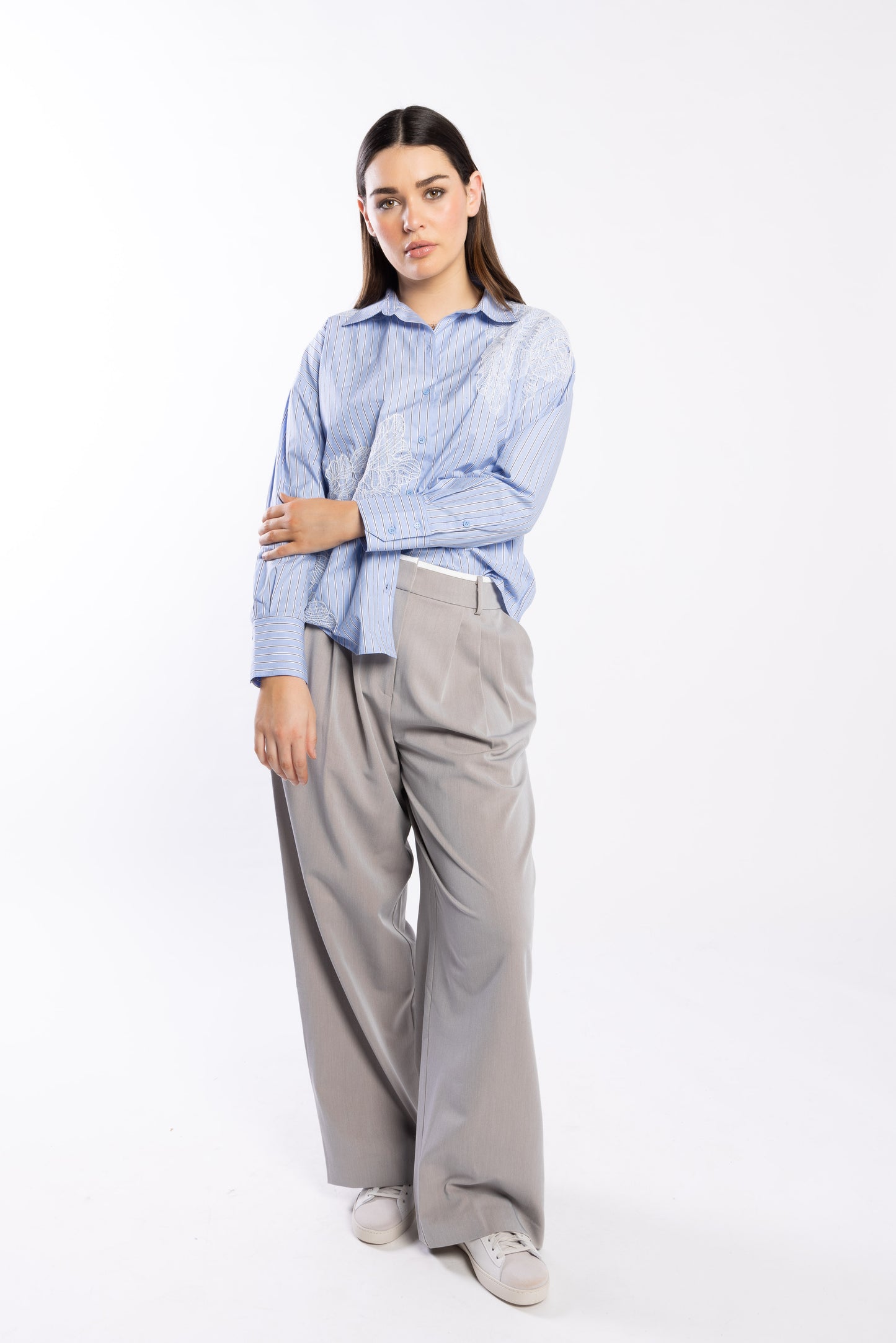 8044 - Marianne Shirt - Cornflower