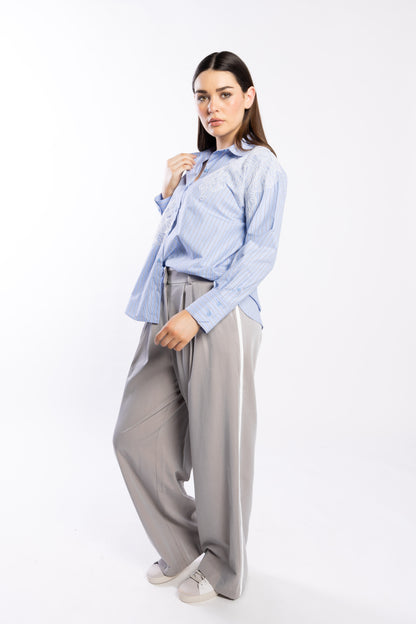 8044 - Marianne Shirt - Cornflower