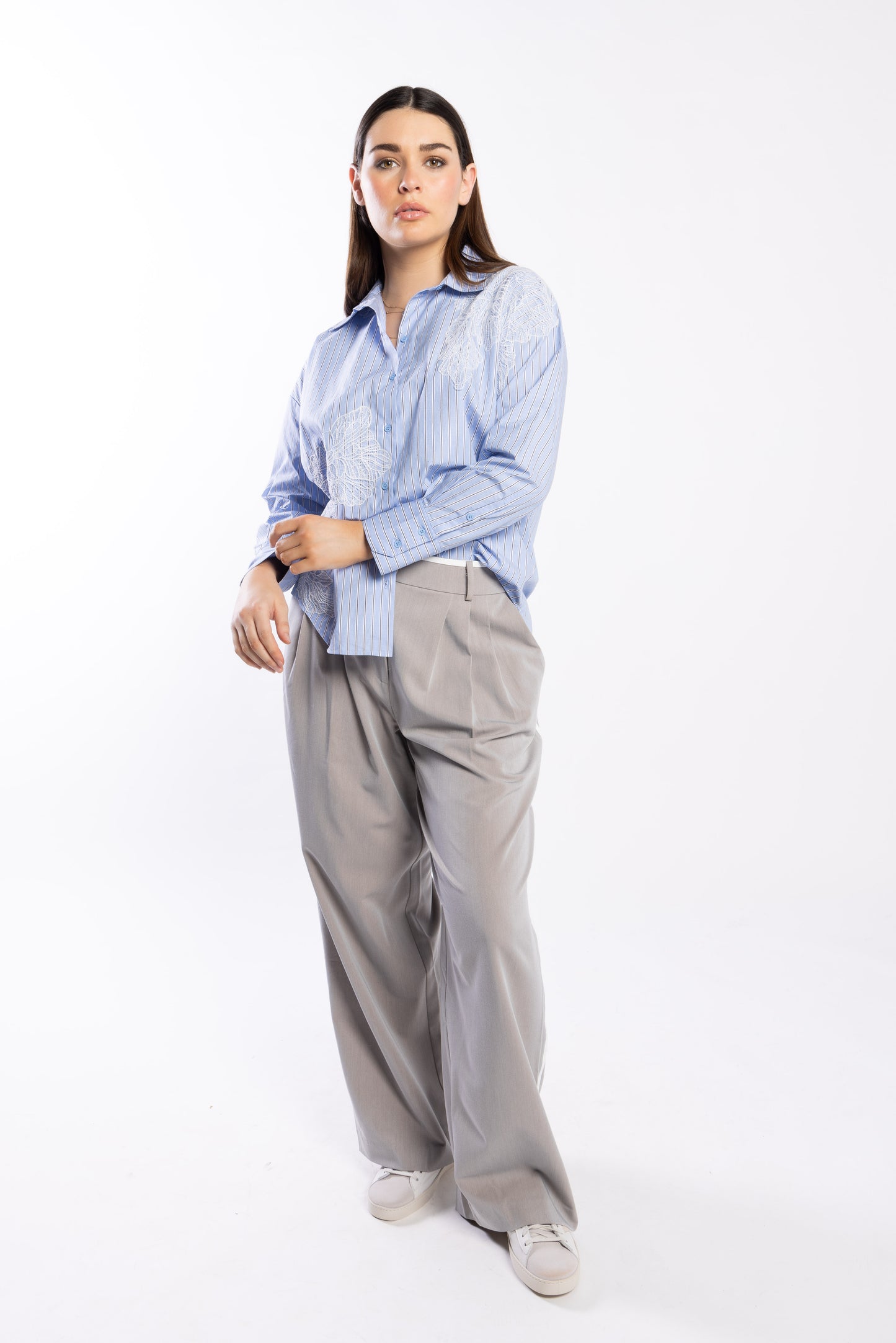 8044 - Marianne Shirt - Cornflower