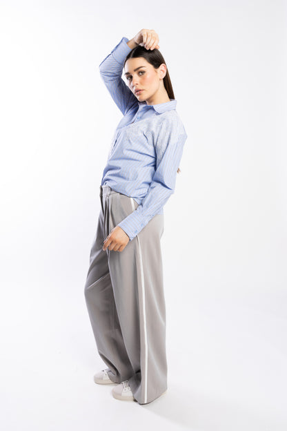 8044 - Marianne Shirt - Cornflower