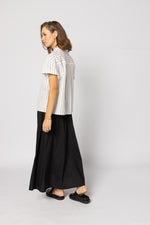 8047 - Fonze Shirt - White/Black Stripe