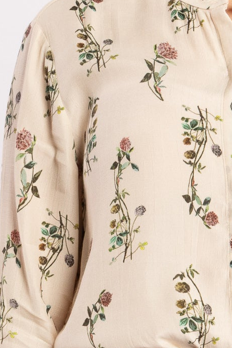 8055 - Salut Shirt - Wild Flower