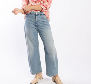 9036 - Barrel Leg Jean - Vintage Blue