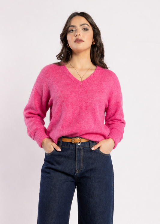 3047 - Rosalind Jumper - Carnation