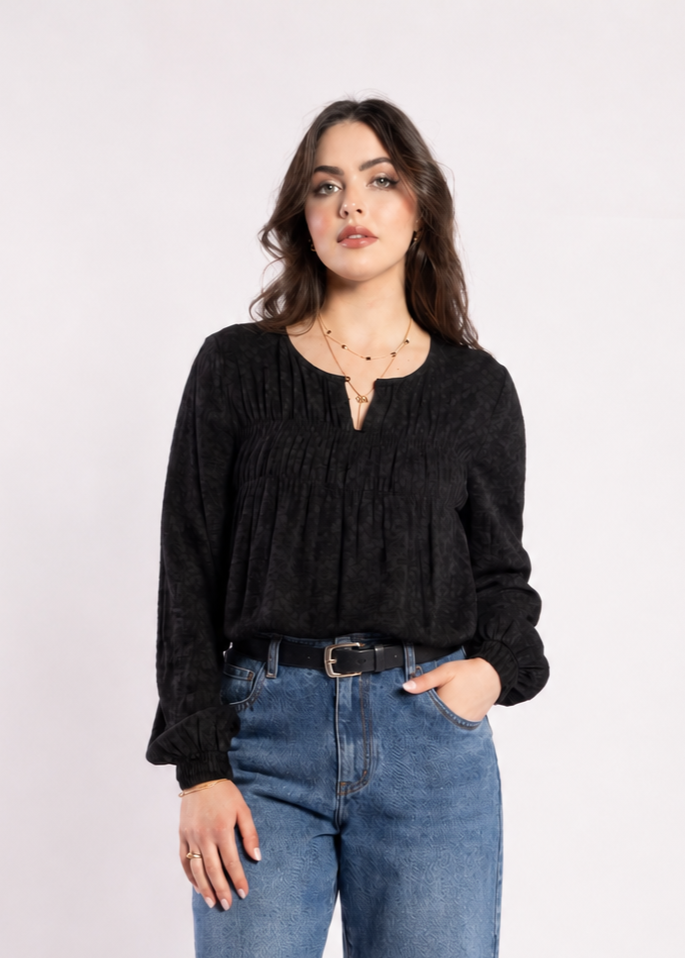 1334 - Jen Top - Black