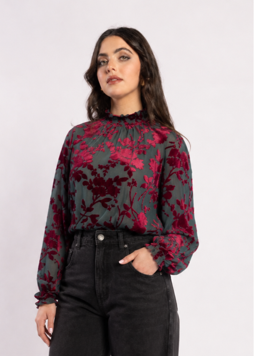 1085 - Heidi Blouse - Parisian